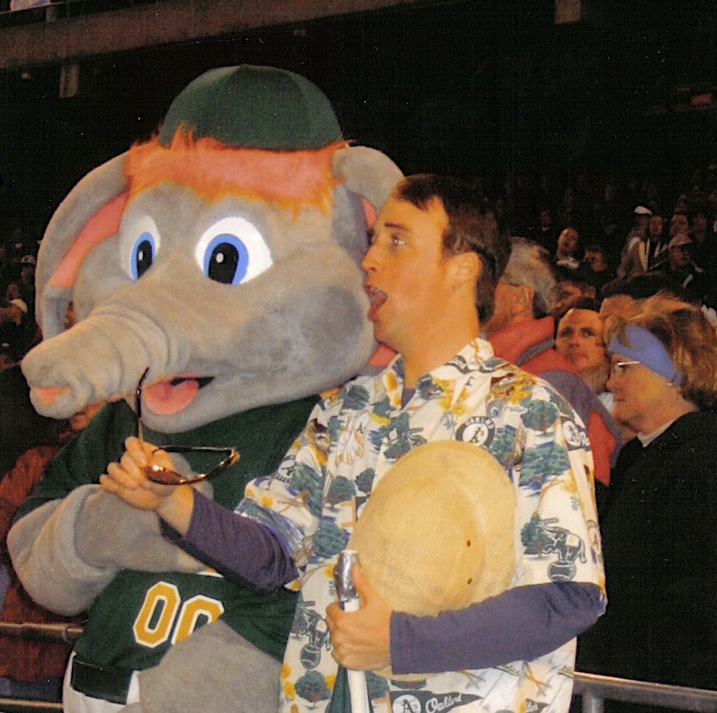 Oakland A's mascot